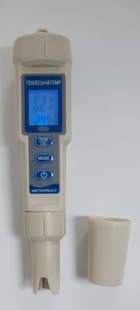 روش کالیبراسیون بخش سنجش pH دستگاه مولتی pH متر