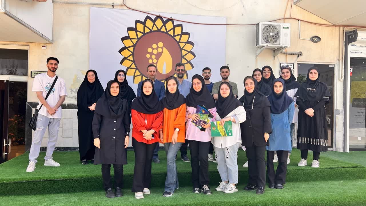 بازدید مسئولان پارک علم و فناوری مازندران و دانشجویان دانشگاه علوم کشاورزی و منابع طبیعی ساری 