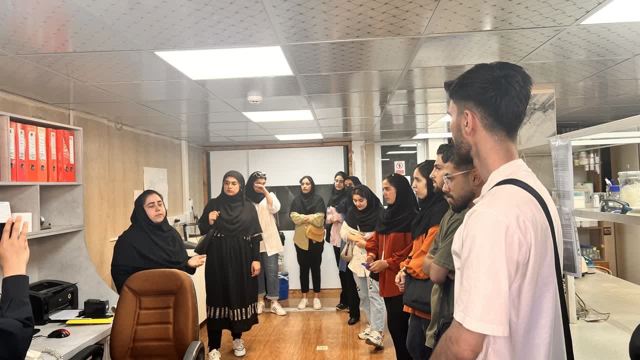 بازدید مسئولان پارک علم و فناوری مازندران و دانشجویان دانشگاه علوم کشاورزی و منابع طبیعی ساری 